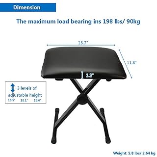 LEADZM Piano Numérique 88 Touches avec Banc, Clavier Entièrement Lesté, Piano Électrique avec Double Bluetooth et Haut-Parleurs Stéréo, 128 Sonorités et Rythmes, Système à 3 Pédales, Noir - Les Beatles, Paul McCartney, John Lennon, RIngo Starr, George Harrison LEADZM Piano Numérique 88 Touches avec Banc, Clavier Entièrement Lesté, Piano Électrique avec Double Bluetooth et Haut-Parleurs Stéréo, 128 Sonorités et Rythmes, Système à 3 Pédales, Noir – Image 3