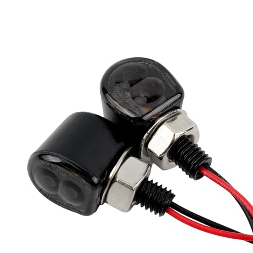 Clignotants LED moto 8mm pour remplacer vos anciens indicateurs ambrés