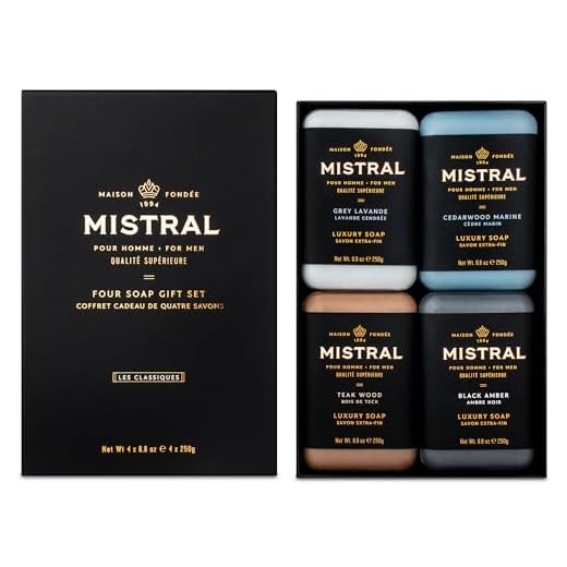 Luxury Men’s Bar Soap Gift Set