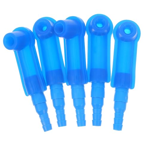 GANAZONO 5Pcs Brake Fluid Exchange Connector Durable Oil Bleeder Connectors for Automotive Brake Fluid Changer Easy Installation Tool for Various Car Models