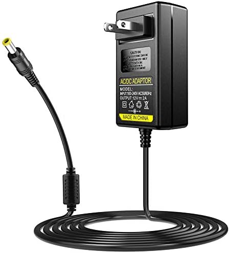 SoulBay 12V Power Cord for Sony Blu-Ray Disc DVD Players BDP-Series BDP-S1700 BDP-S3200 BDP-S3500 BDP-S3700 BDP-S6500 12 Volt Replacement for Sony AC-M1208UC AC Adapter