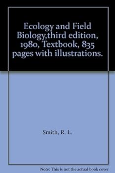 Hardcover Ecology and Field Biology,third edition, 1980, Textbook, 835 pages with illustrations. Book