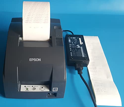 Epson C31C514767 Epson, Tm-U220B, Dot Matrix Receipt Printer, Ethernet (E04), Epson Dark Gray, Auto Cutter, Power Supply Included Replaces C31C514667 #TOP1