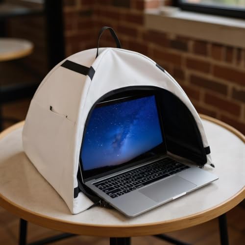 Parasol para portátil contra reflejos y protector de privacidad universal 2