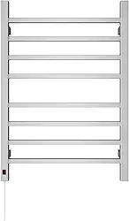 Toalheiro Térmico Grande 2 Toalhas Quadratto Due Cinza 110v Esquerdo