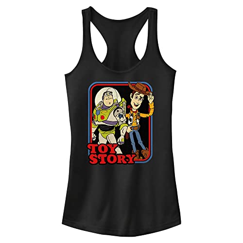 Débardeur Toy Story femme noir taille XS vêtement graphique racerback