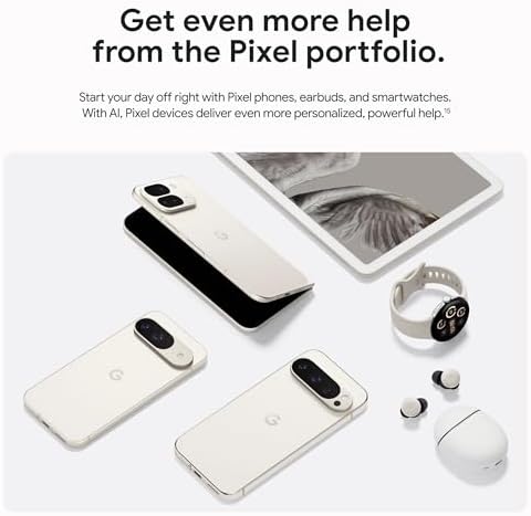 Google Pixel 9 Pro XL - Unlocked Android Smartphone with Gemini, Triple Rear Camera System, 24-Hour Battery, and 6.8" Super Actua Display - Obsidian - 256 GB — view 9