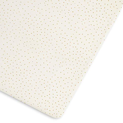 The Little Green Sheep BD003CG - Sábana de Lino con Estampado de arroz de Miel, 390 g, 60 x 120 – 70 x 140 cm