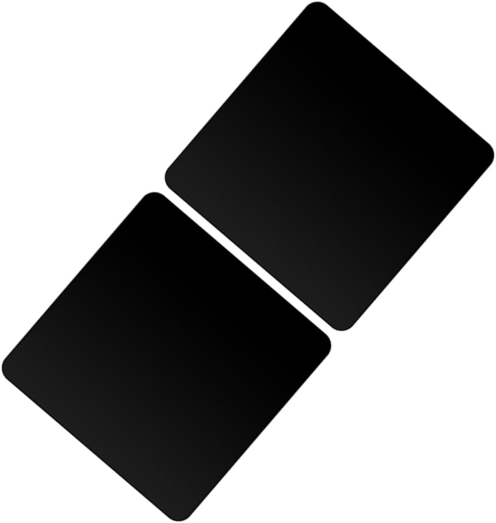 DOITOOL 2pcs Reflective Black Photography Background Board Display Boards for Professional Product Photography and Online for Jewelry Food Cosmetics and More