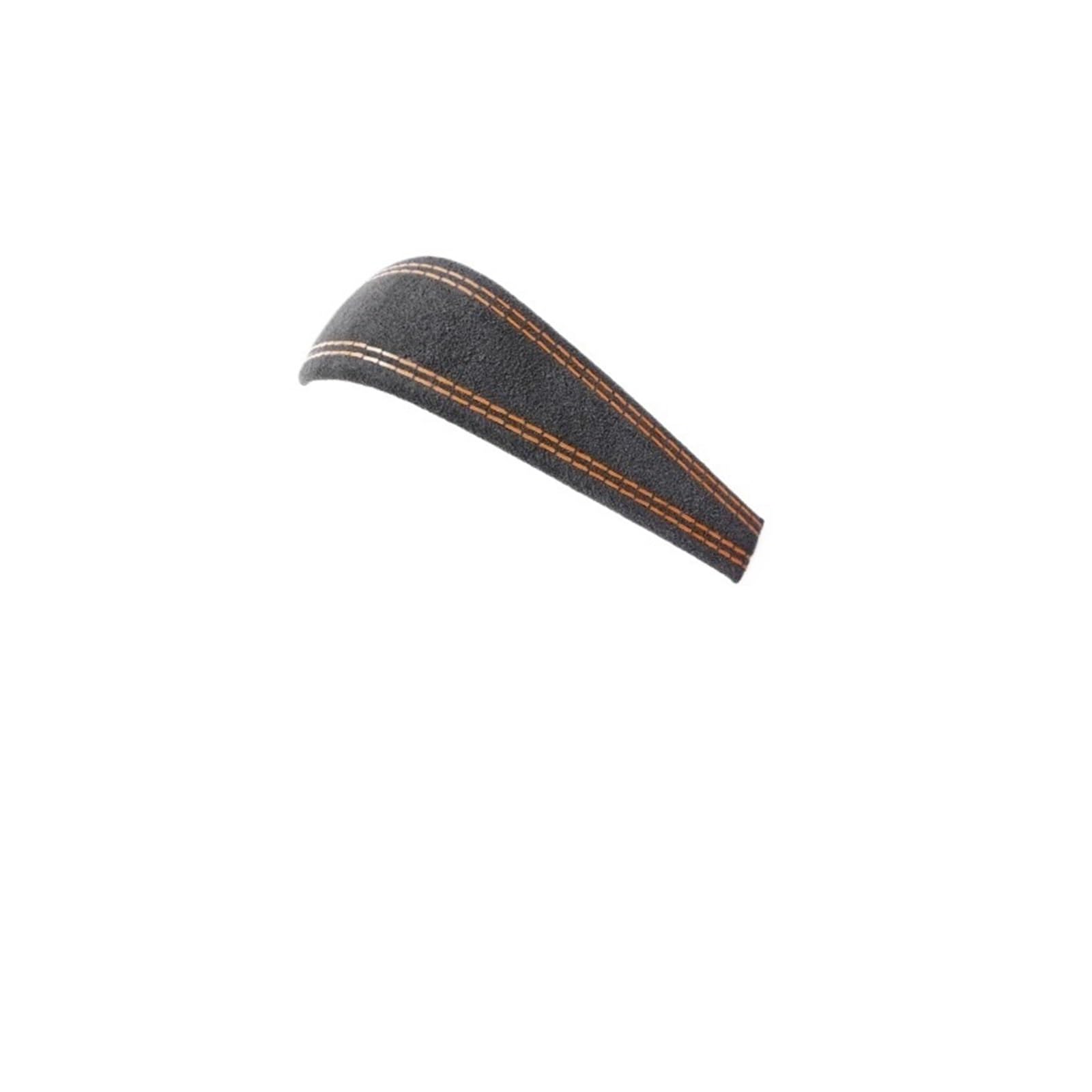 VNHLOTVJL Car Wrap Gear Shift Knob Cover Trim Interior Accessories Compatible for BMW E60 E90 E87 E92 E91 E61 Z4 E93 X1 X3 X5 X(Orange A)