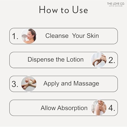 Image of THE LOVE CO. Ultra Hydrating Body Lotion 250Ml - Nourishing Formula for Dry Skin - Women & Men - Enhanced with Jojoba Oil, Shea Butter, Vitamin E - Best for Daily Moisturizing