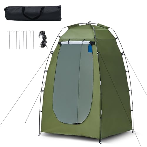 LEMROE Beach Changing Tent Waterproof Portable Privacy Toilet Tent for Outdoor Shower Dressing Sunshade Easy Setup Fishing Sun Shelter for Camping Backpack Travelling
