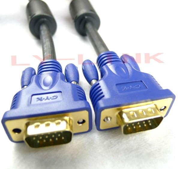 Wiring Connecting Terminals - 1080P VGA Cable 15PIN VGA to VGA Adapter Male to Male 5M - (Color: Black)