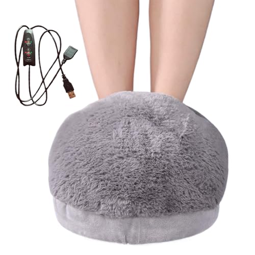 Coussin chauffant pour pieds lavable, l'idée cadeau idéale pour l'hiver