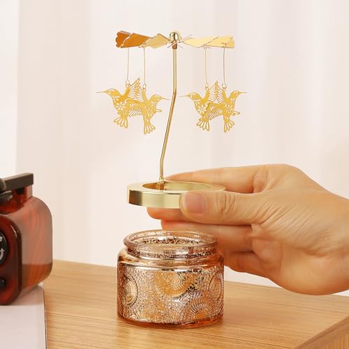 Hummingbird Rotating Candle, Gifts for Women Mom Daughter Sister Wife by DAISRED - Image 9