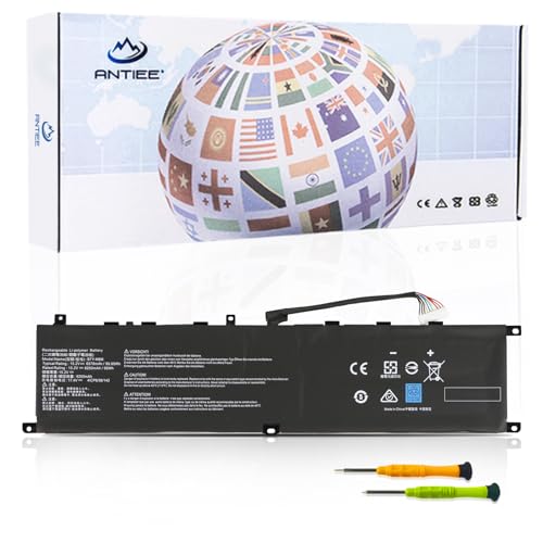 ANTIEE 95Wh BTY-M6M Batteria per MSI GS66 Stealth 10SF 10SFS