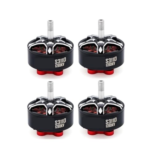 3110 �����\�u���V���X���[�^�[ 800KV/1280KV/1580KV �d�����j�b�g 6-8S �݊��� FPV �V�l���t�^�[����яd�ʕ����t�g �}���`���[�^�[ �v���b�g�t�H�[��(2pcs S3110 1580KV)
