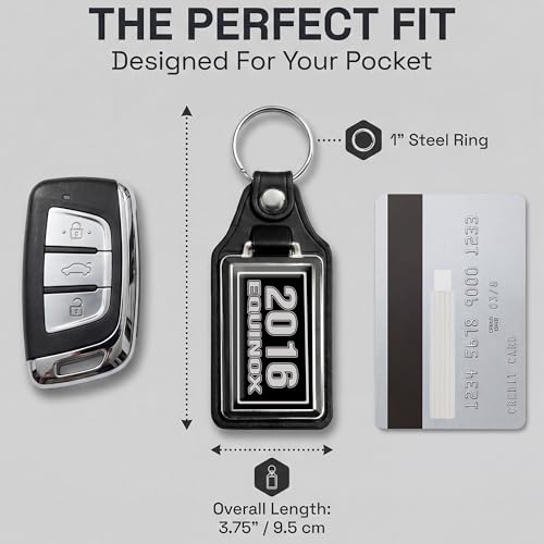 Image of Brotherhood Car Key Chain for Equinox - Classic Models Keychain for Men and Women Gift Key Ring - 2016