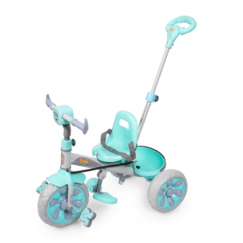 Image of Luusa Emo-G Light & Musical Tricycle for Kids | Baby Tricycle with 3 Adjustable Parental Control for 2 Years to 5 Years for Boys|Girls (Carrying Capacity Upto 30KGS) (SEA Green)