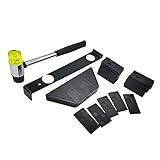 [Ampliamente utilizado] Se puede aplicar ampliamente en suelo laminado o suelo de madera dura de 0,27 pulgadas (7 mm) a 0,6 pulgadas (15 mm); adecuado para suelos de hogar y oficina.