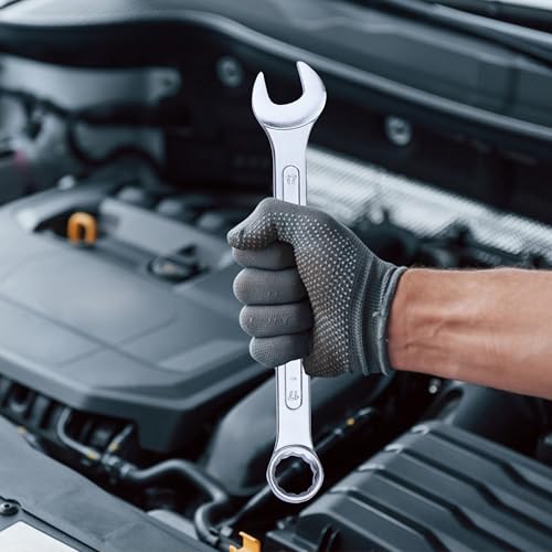 Image of Taparia CSS6 Steel 8 to 17 Combination Spanner Set (Silver, Pack of 6)
