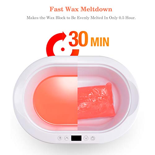 Paraffin Wax Machine for Hand and Feet with 2lbs Pech Wax, Paraffin