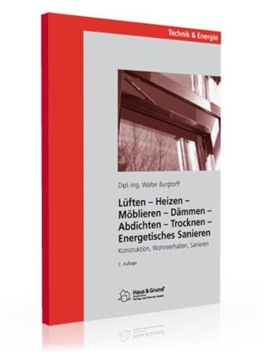 Lüften-Heizen-Möblieren-Dämmen-Abdichten-Trocknen-Energetisches Sanieren: Konstruktion, Wohnverhalten, Sanieren