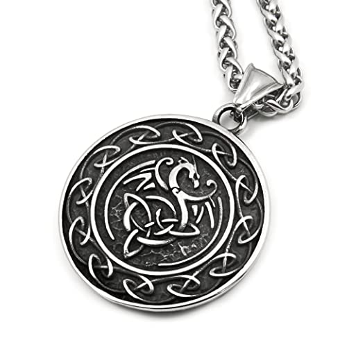 Stainless Steel Mjolnir Thor Hammer Necklace Pendant Norse Viking Battle Axe Amulet Jewelry Men Women2