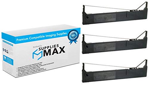 Cintas de Impresora Negro Compatible AMT Datasouth 3/PK miniatura 1