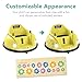 Best Choice Products 6V Electric Kids Ride On Bumpin Bumper Car, 1.5 - 6 Years Old, Parent Remote Control, 360 Degree Spin, Lights, Sounds - Yellow