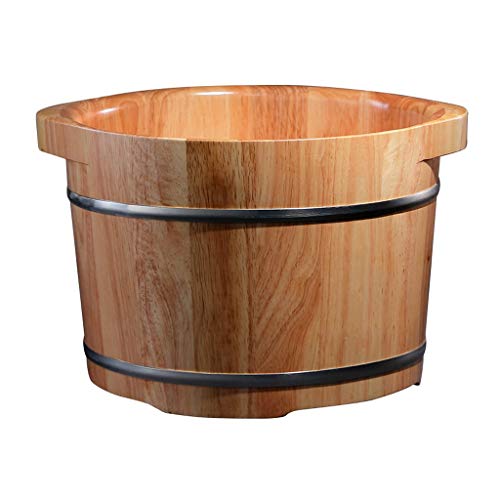 Spa para Pies de Madera 22 cm para Pedicure y Masaje