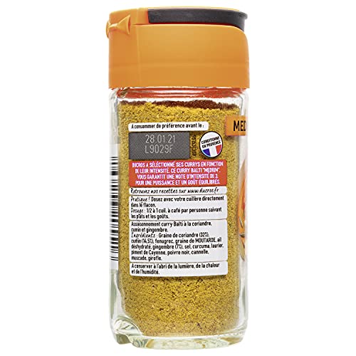 Curry Balti Ducros Le Flacon De 39g - vue 3