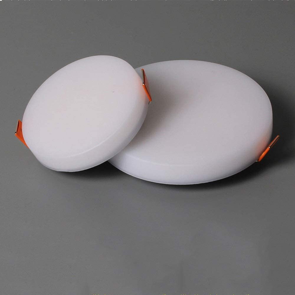Plafonnier encastré ultra-mince LED 10W-18W rond dimmable pour éclairage de bureau