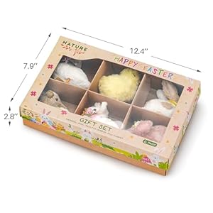Naturevibefarmanimalseasterdecorsetof6sisalanimalseasterfigurineswspringdecorfloweringiftboxeasterornamentssetincludeseasterbunnydecorchicks Urban Country Home Decor Nature vibe farm animals easter decorset of 6 sisal animals easter figurines w spring decor flower in gift box easter ornaments set includes easter bunny decor chicks urban country home decor