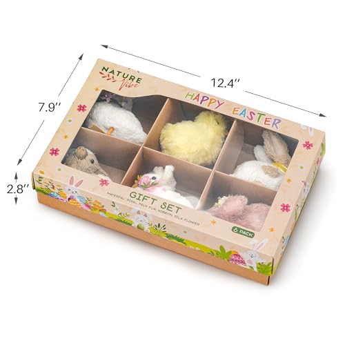 Naturevibefarmanimalseasterdecorsetof6sisalanimalseasterfigurineswspringdecorfloweringiftboxeasterornamentssetincludeseasterbunnydecorchicks Urban Country Home Decor Nature vibe farm animals easter decorset of 6 sisal animals easter figurines w spring decor flower in gift box easter ornaments set includes easter bunny decor chicks urban country home decor