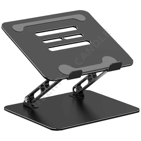 RIVERTON CANDLE & BATH for Adjustable Metal Foldable Laptop Stand Riser Ventilated Cooling Portable Holder for 10-15.6 Laptops