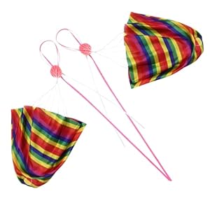 Veemoon 2 Stück Fallschirm Spielzeug