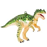 Robert Stanley T-Rex Jurassic Dinosaur Glass Tree Ornament, Tyrannosaurus Dino Gifts for Christmas,...
