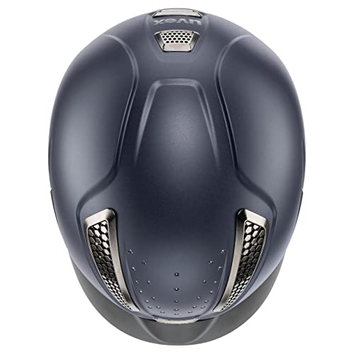 Casco de equitación uvex perfexxion II grace navy matt ajustable 5