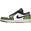 Black/Electric Green/White
