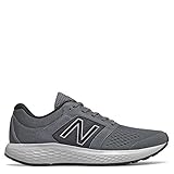 New Balance Men's 520 V5 Running Shoe, Lead/Light Aluminum/Black, 12 XW US
