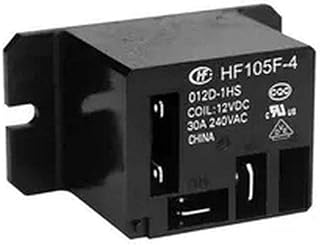 5PCS/LOT 12V Relay JQX-105F-4-012D-1HS HF105F-4 JQX-105F-4 012D-1HS JQX-105F HF105F-4-012D-1HS 12V DC12V 12VDC 30A 240VAC