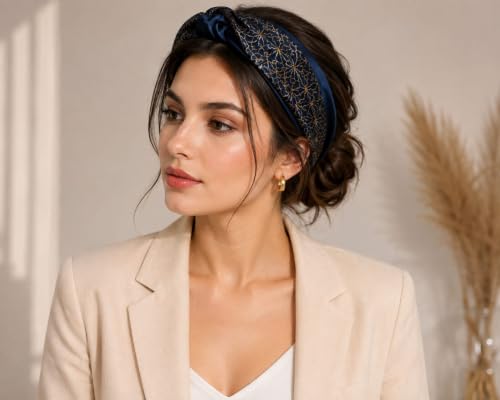 Image of Satin Square Head Scarf for Women, Floral Printed