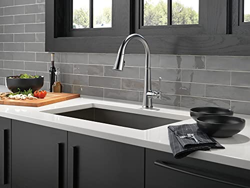 Image of Delta Faucet Emmeline Gold Kitchen Faucet, Kitchen Faucets with Pull Down Sprayer, Kitchen Sink Faucet, Gold Faucet for Kitchen Sink with Magnetic Docking, Lumicoat Champagne Bronze 9182-CZ-PR-DST