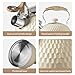 Choxila Stovetop Tea Kettle - 2.1 Quart Whistling Tea Pot for Stove Top, Premium Stainless Steel Teapot for All Stovetops | Elegant Design & Heat-Resistant Handle