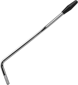 Electric Guitar Tremolo Arm US M5 Thread Single Whammy Bar, 182mm 7.17", Compatible with Fender Mexico Strat Style Electric Guitar, Chrome/Black