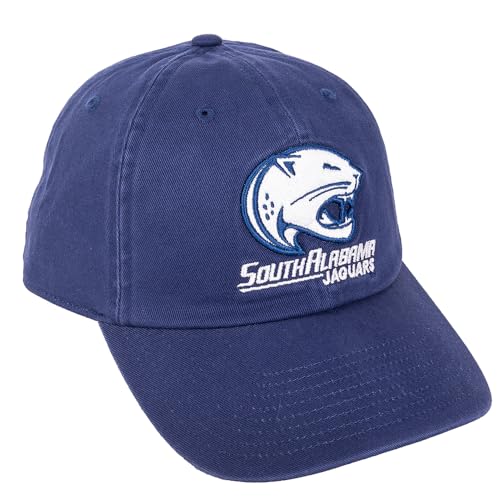 Gorra bordada azul con cierre ajustable para adulto miniatura 1