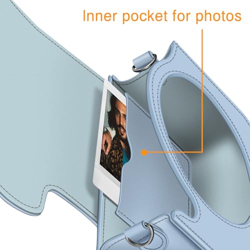 Funda protectora para Fujifilm Instax Square SQ40/SQ1 azul miniatura 5