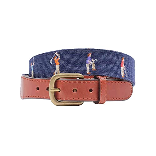 Mulligan Needlepoint Belt by Smathers & Branson