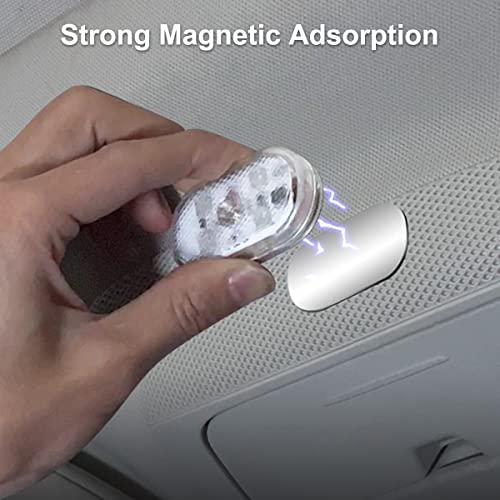 Tekshinny 4Pcs Car Led Lights Interior Wireless thumb #3